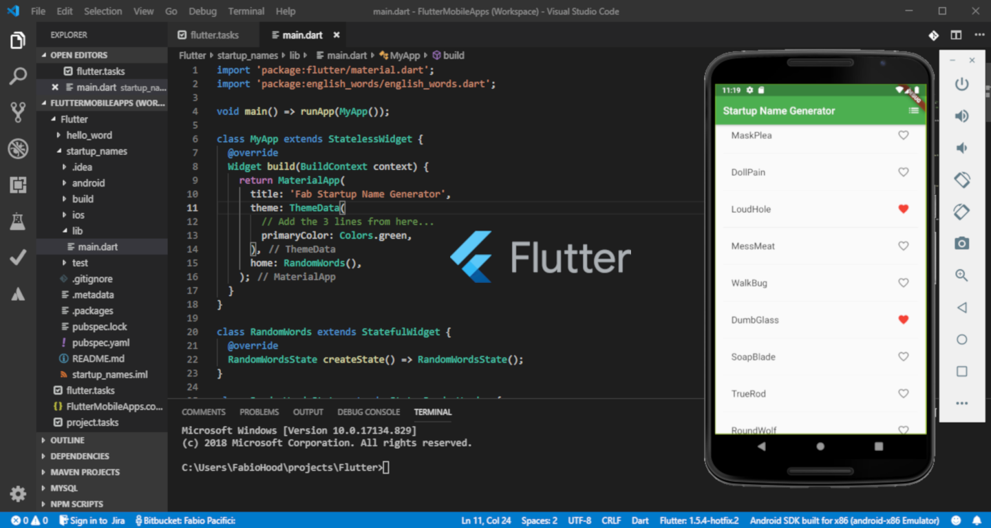 Build Mobile Apps With Flutter