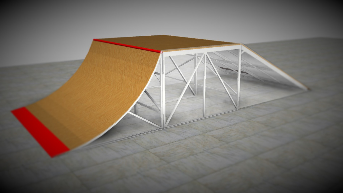 Fly Out Ramp 3D Model image