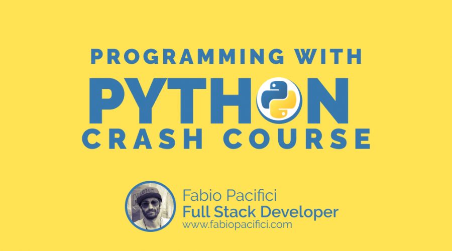Programming with Python Crash Course