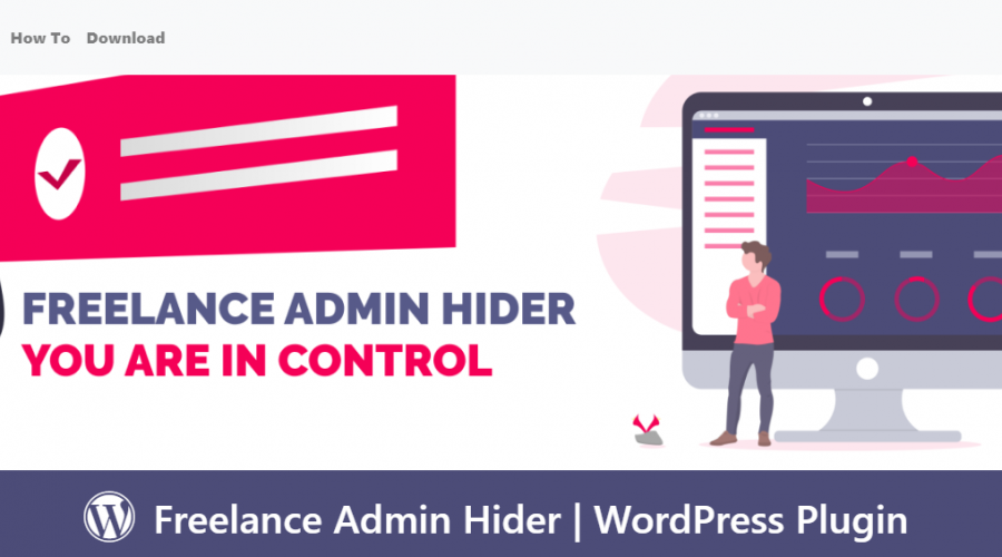 Freelance Admin Hider for WordPress image